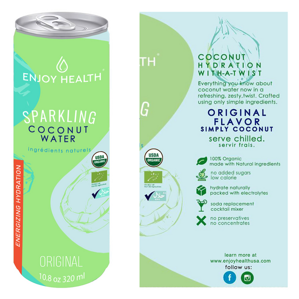 Organic Sparkling Coconut Water - Original