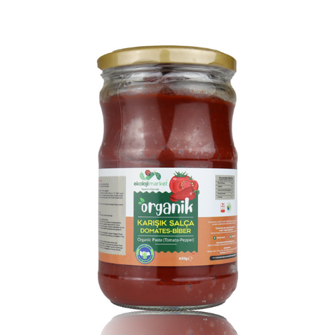 Organic Paste (Tomato-Pepper) 650 gr