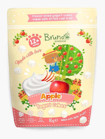 Bruno Choice Apple Yogurt Cubes 16g