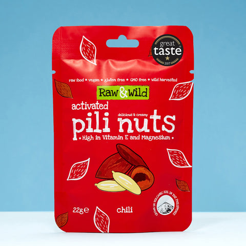 Activated Pili Nuts - Chili (snack pack)