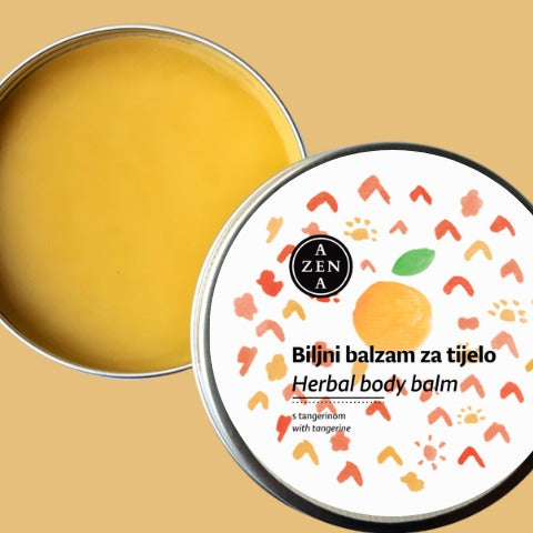 Herbal body balm - Tangerine 150ml