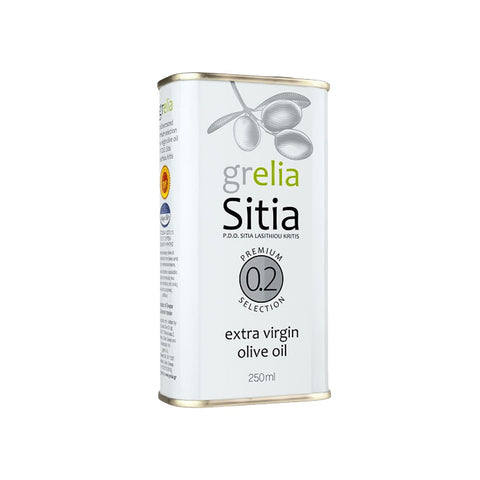 10197. Premium Extra Virgin Olive Oil P.D.O. Sitia Lasithiou Kritis 0.2 - Gold Grelia