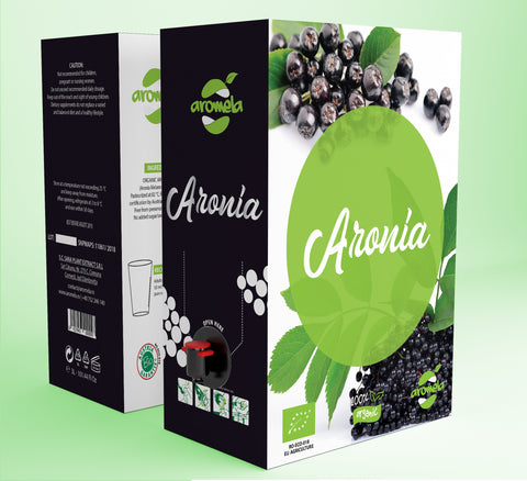 Organic aronia juice, Aromela brand