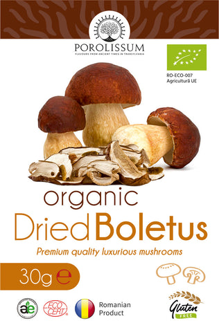 Organic hand-picked Boletus/Porcini (Boletus Edulis)