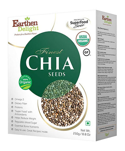 Earthen Delight Organic Chia Seeds 250g