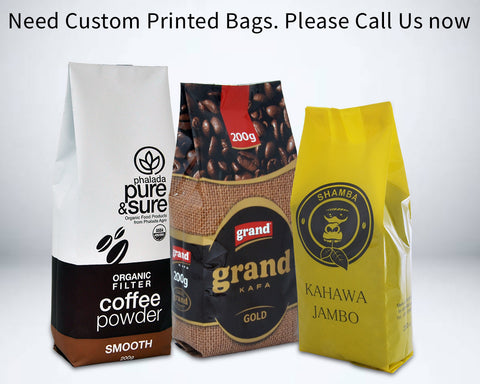Side Gusset Coffee Bags | Quad Seal Bags