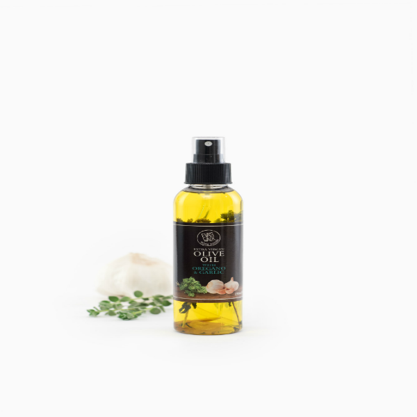 Extra Virgin Olive Oil With Oregano & Garlic