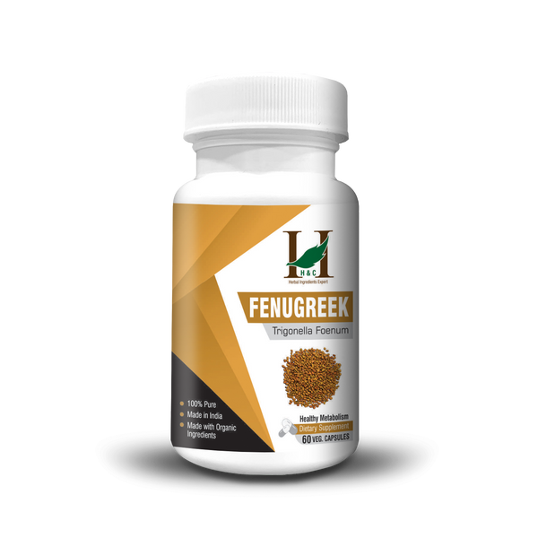 H&C Fenugreek Capsules Arabian Organics