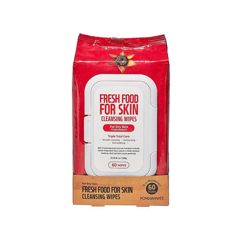 FRESHFOOD Cleansing Wipes POMEGRANATE