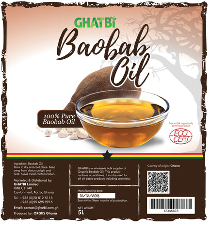Baobab Oil 5L