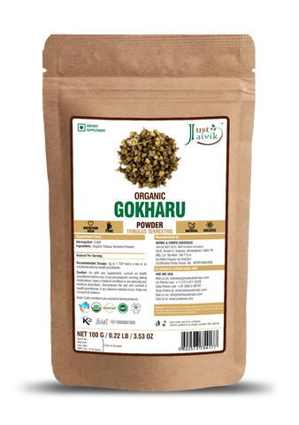 Organic Gokharu Powder