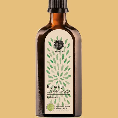 Herbal massage oil Rosemary 50ml