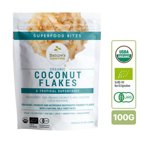 Nature's Superfoods Organic Coconut Flakes