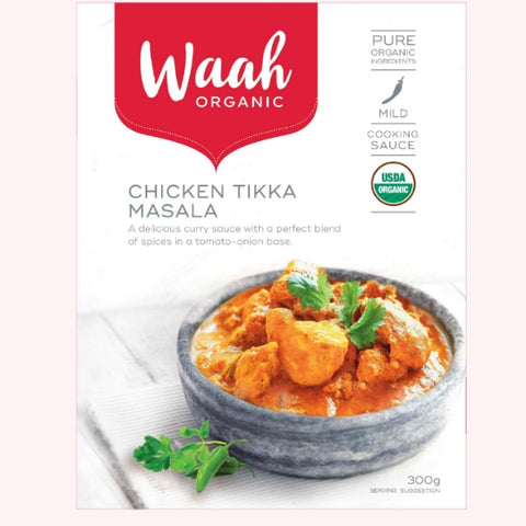 Waah Organic Chicken Tikka Masala Simmer Sauce 300g