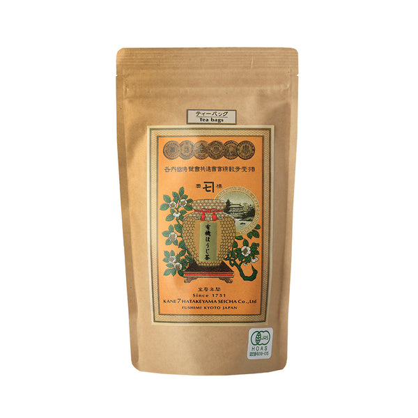 Organic Japanese green tea - HOJICHA (roasted green tea) (tea bags 12 pcs)