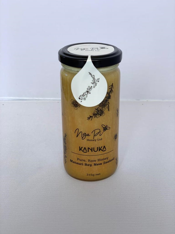 Kanuka - Pure & Raw New Zealand Honey -Jar 315 g net