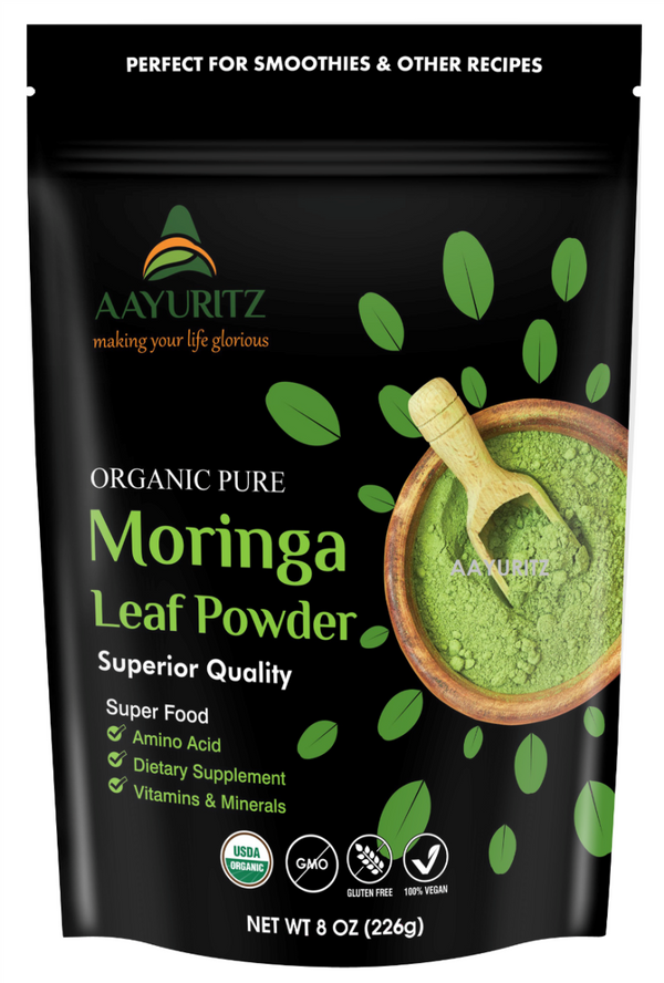 Organic Moringa Leaf Powder – Arabian Organics