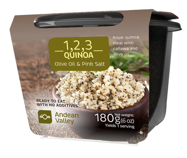 Cañawa & olive oil – Royal quinoa meal with cañawa and olive oil – Ready to eat