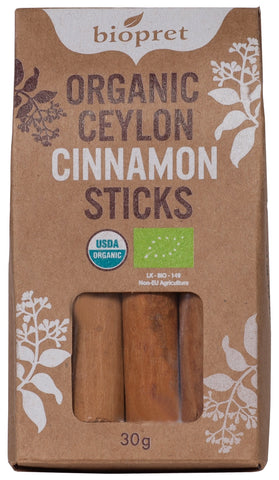 Organic cinnamon sticks
