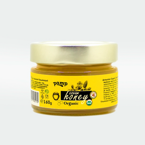 Organic Cream Honey 160g