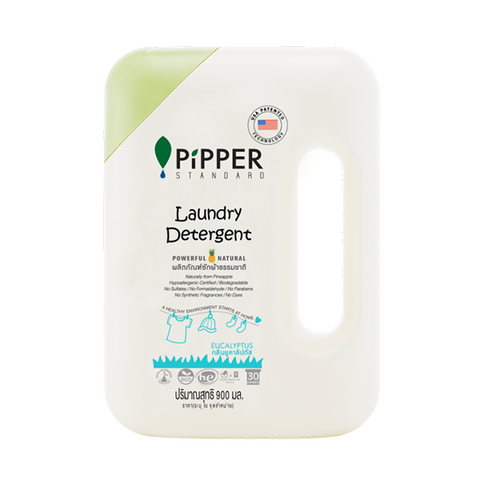 PiPPER Natural Laundry Detergent Eucalyptus Bottle 900 ML