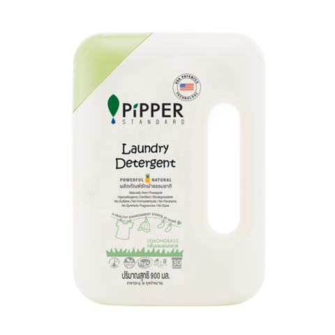 PiPPER Natural Laundry Detergent Lemongrass Bottle 900 ML