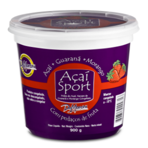 Premium Acai Strawberry Sorbet 6x910g Cups