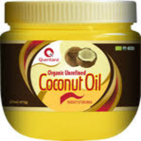 Quentara Unrefined Coconut Oil (500ml Glass)