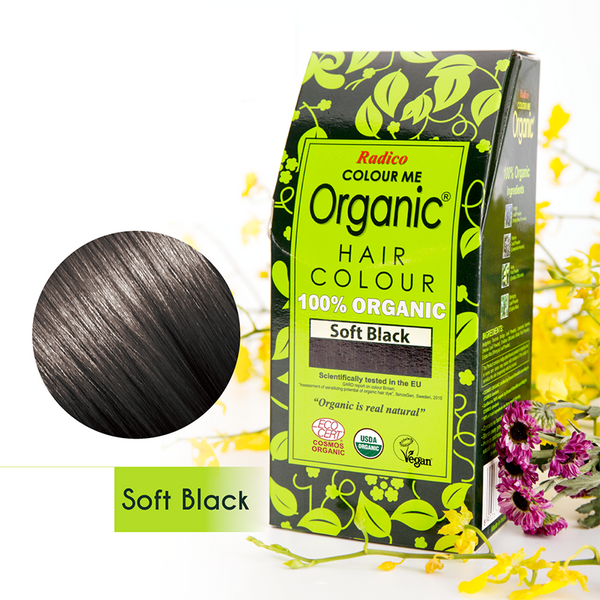 Colour Me Organic Hair Colour - Soft Black