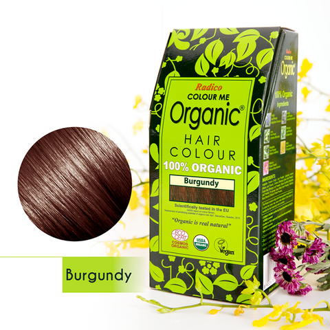 Colour Me Organic Hair Colour - Burgundy
