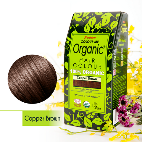 Colour Me Organic Hair Colour- Copper Brown
