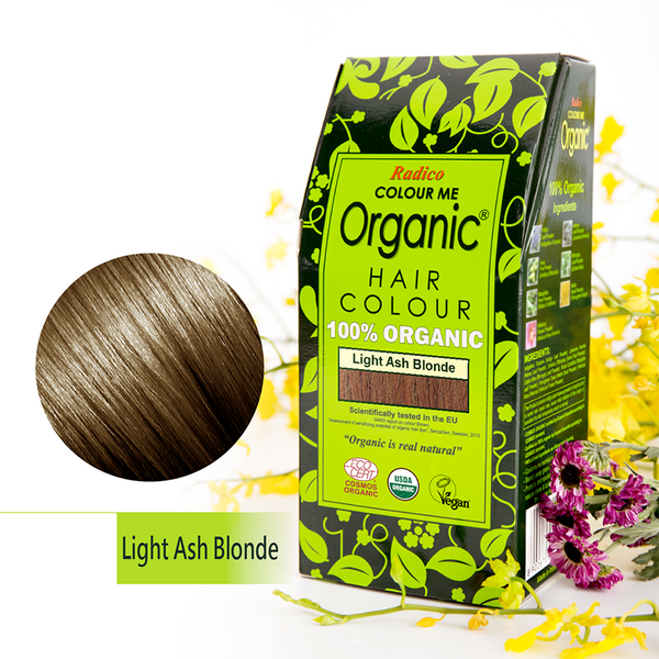 Colour Me Organic Hair Colour - Light Ash Blonde
