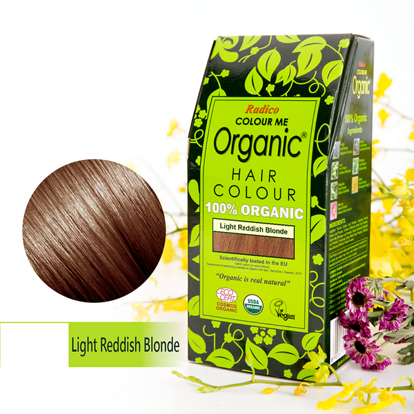 Colour Me Organic Hair Colour - Light Reddish Blonde