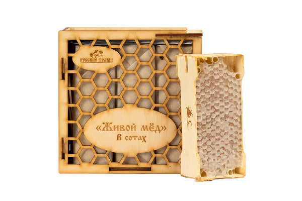 Live Honey  (in a wooden box)