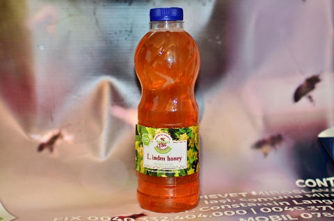 Tilia=Linden honey in plastic package