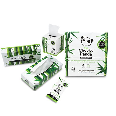 The Cheeky Panda Tissue and Toilet Paper