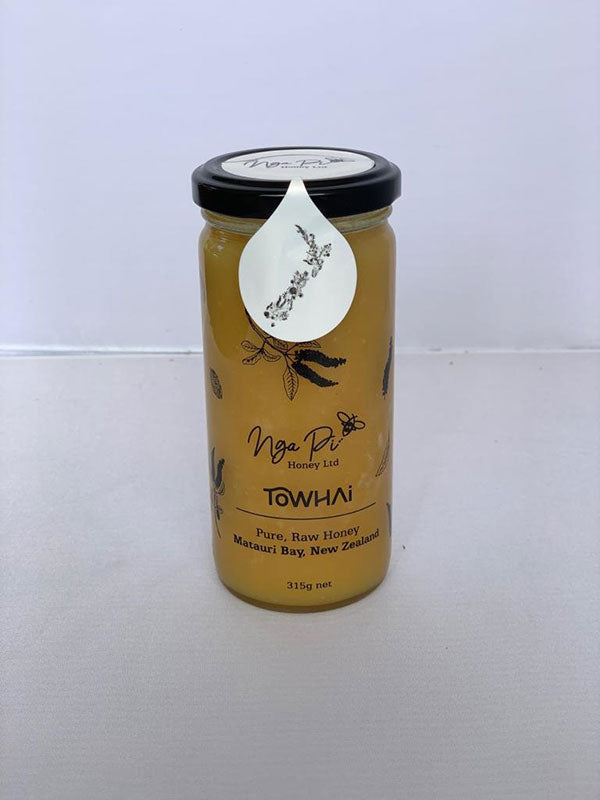 Towhai - Pure & Raw New Zealand Honey - Jar 315 g net